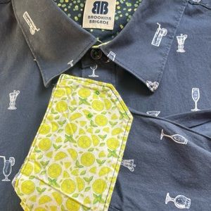 Brooklyn Brigade Men’s Button Down Shirt -XL